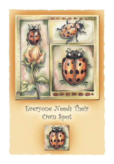 Bugs Misc. / Everyone Needs Their Own Spot - Art Card
