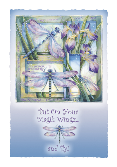 Dragonflies / Magik Wingz - Art Card