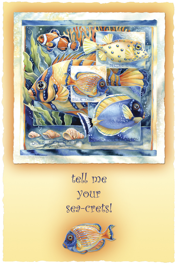 Tell Me Your Sea-crets - Prints