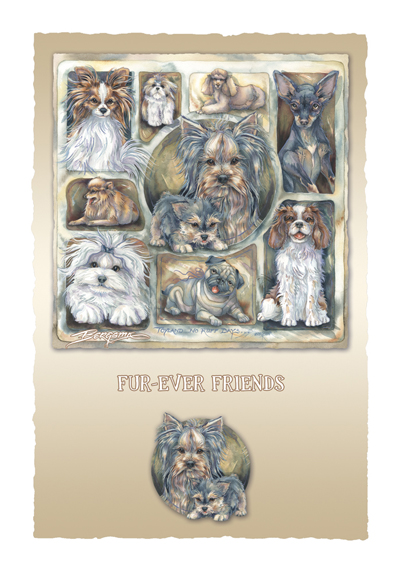 Dogs / Toyland - Art Card