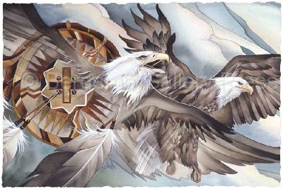 Eagle  on Eagle  Air  East   Prints