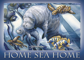 Home Sea Home - Magnet