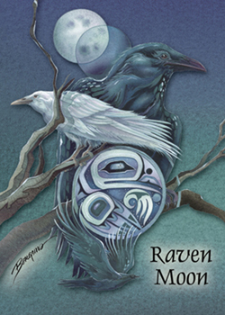 Raven Moon - Magnet