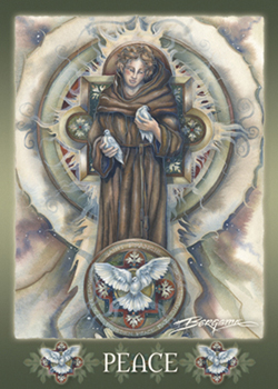 Spiritual Icon Series / St. Francis of Assisi - Magnet