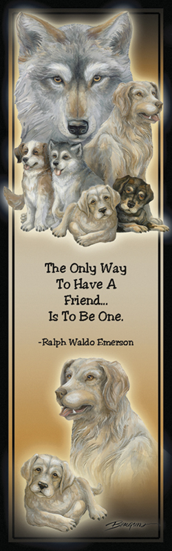 Dogs / Companions - Bookmark