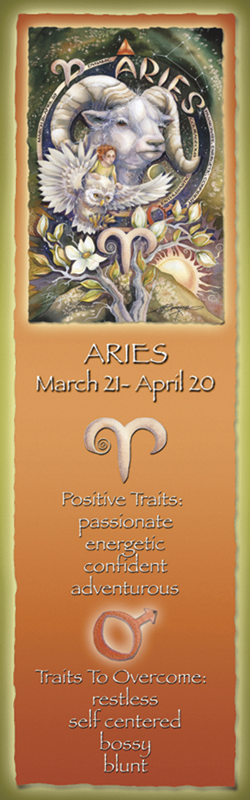 Zodiac Series / Aries - Bookmark