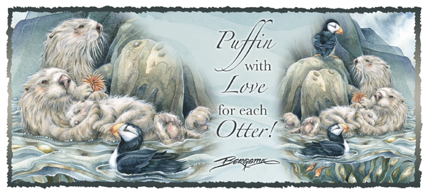 Puffins/Puffin Withn Love For Each Otter - Mug