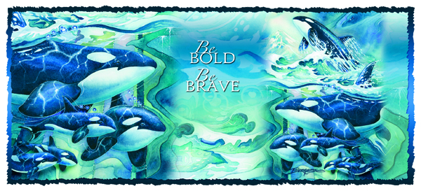Be Bold, Be Brave - Mug 