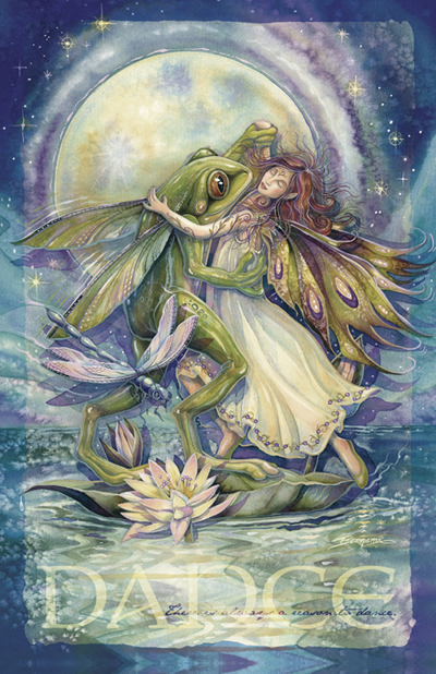 Faeries / There Is Always A Reason To Dance - 11 x 14 inch Poster