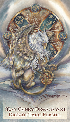 Mythological Creatures (Gryphon) / The Courage Inside Us... - Mailable Mini