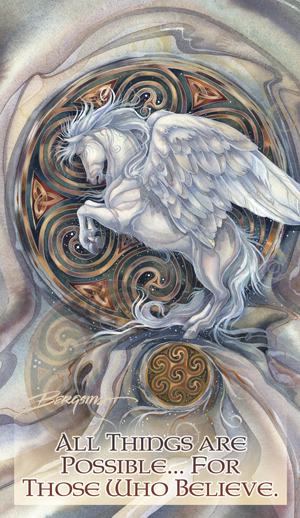 Mythological Creatures (Pegasus) / May Your Dreams Take Flight - Mailable Mini