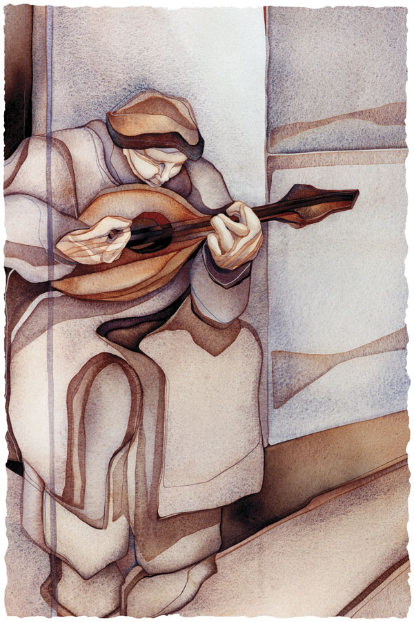 The Lute Player - Prints