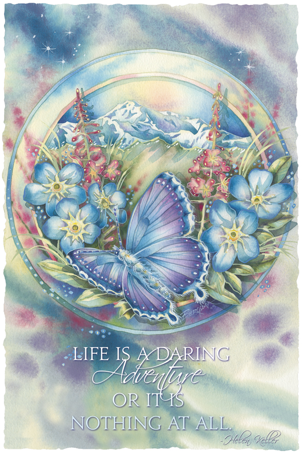 Life Is A Daring Adventure Or Nothing At All - Prints 