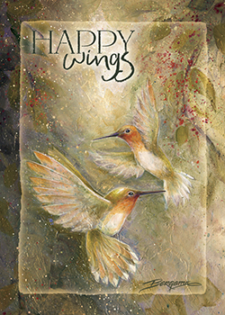 'Happy Wings' Magnet  