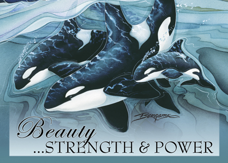 Beauty, Strength & Power - Magnet 