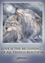 Love Is The Beginning Of All Things Beautiful - Magnet
