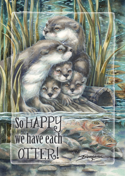 So Happy We Have Each Otter - Magnet 