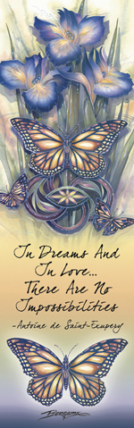 Butterflies / A New Day Has Come - Bookmark