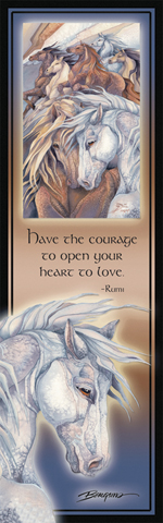 Horses / Fire In The Soul - Bookmark