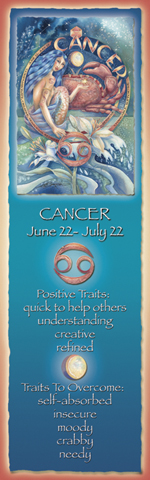 Zodiac Series / Cancer - Bookmark