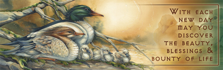 Ducks / A New Day Dawning - Bookmark