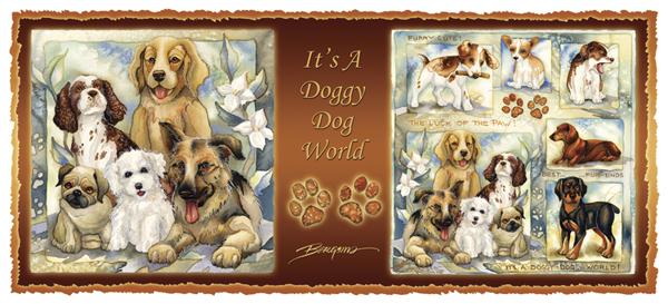 Dogs / It's A Doggy Dog World - Mug