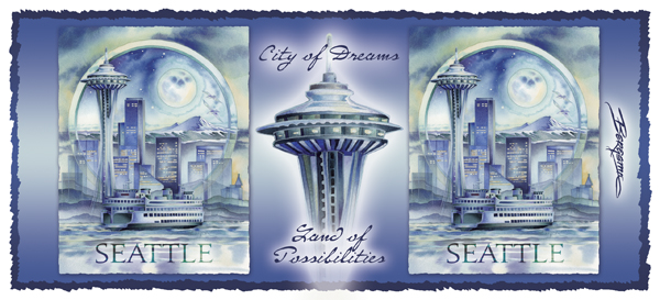 Seattle... City Of Dreams - Mug 