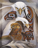 Eagles (Multiple) / Eagle Spirit - 11 x 14 in Poster