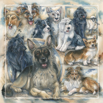 Dogs / The Good Shepherd - Tile 