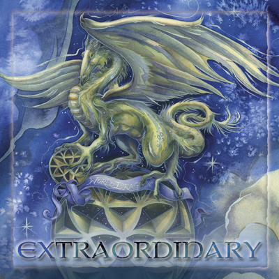 Mythological Creatures (Dragons) / Make Your Life Extraordinary - Tile