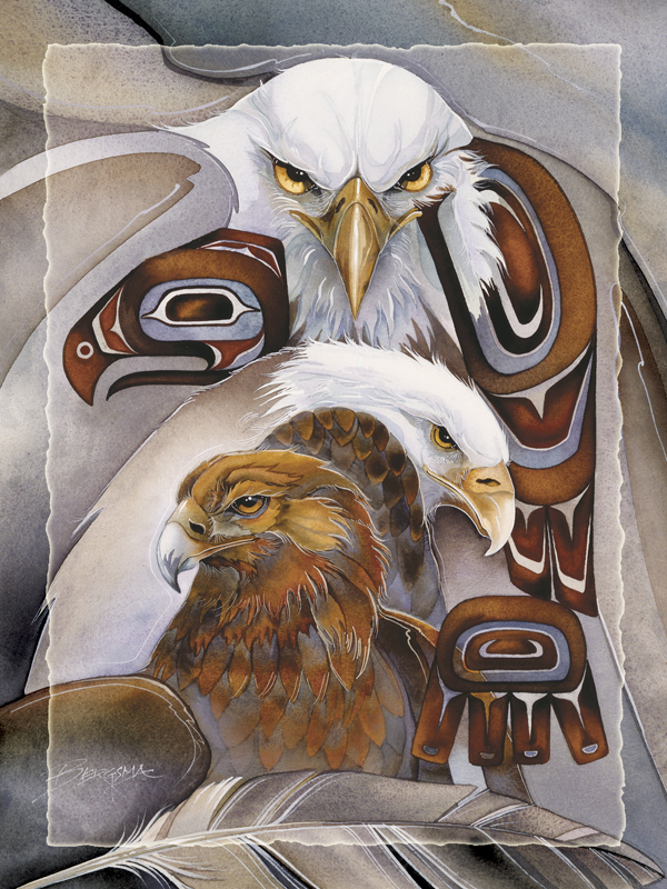 Eagle Spirit - Easel Back Tile 