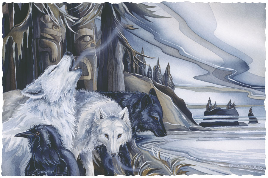 Wolves / Wolf Clan - Art Card