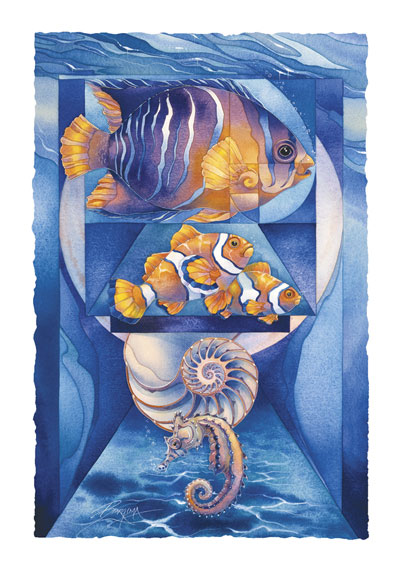 Fish (Tropical) / Sea The Perfection - Art Card