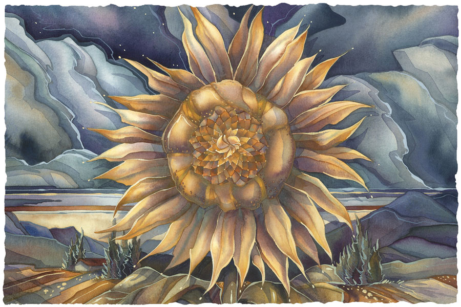 Sunflowers / Shine Like The Sun - Art Card