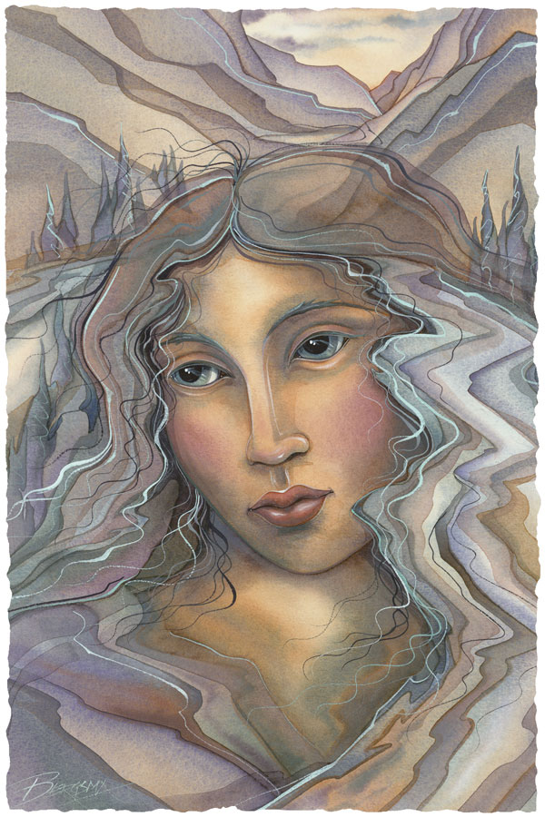 River Woman - Prints