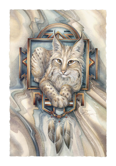 Wild Cats / Cat Magic - Art Card