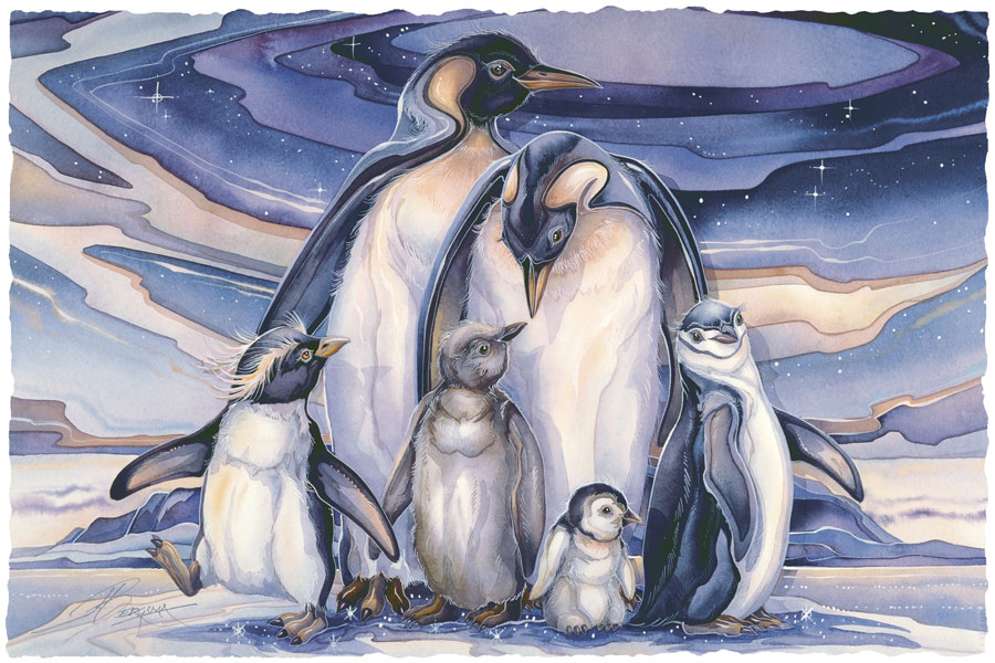 Penguins / S'no Buddy Like You - Art Card