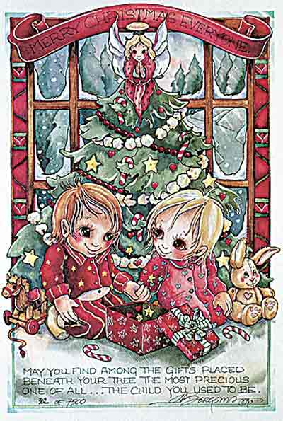 Merry Christmas Everyone... - DreamKeeper Print