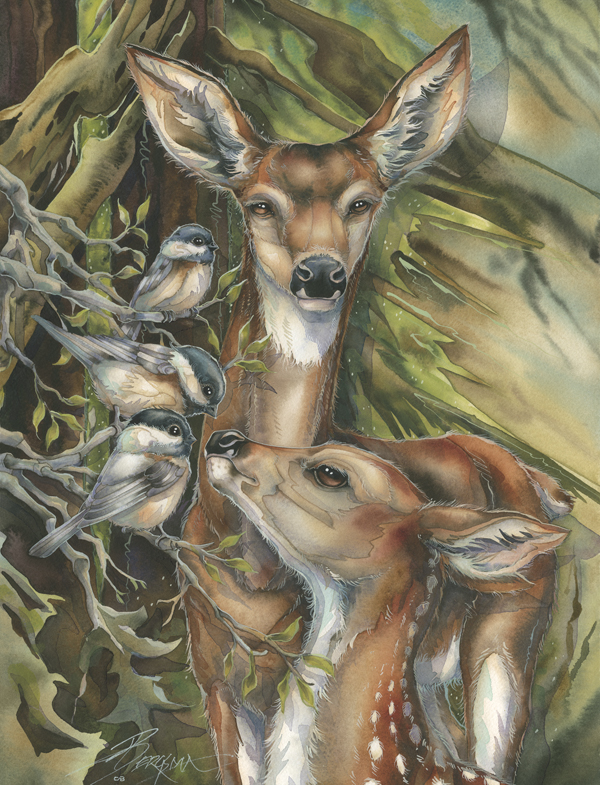 Deer / You Are So Deer To Me - Art Card 