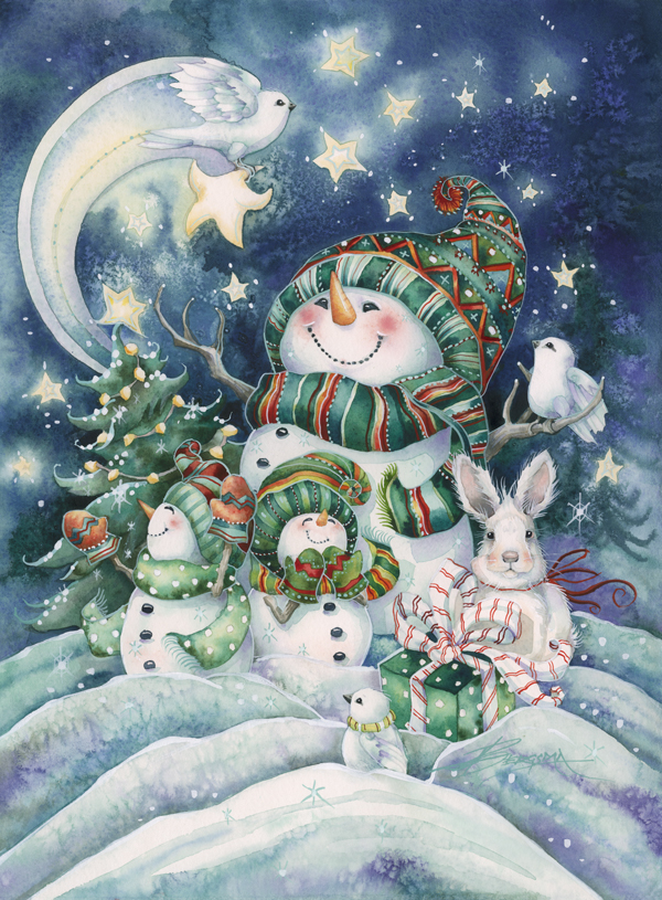 Everything Comes Alive with the Joy of Christmas - Prints 