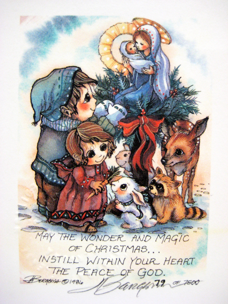 May the wonder and magic of Christmas . . . - DreamKeeper Print