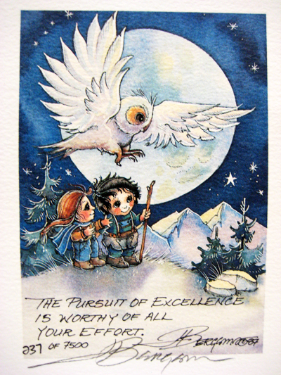 The Pursuit of Excellence - DreamKeeper Print