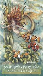 Mermaids & Sea Faeries / Let Dreams Live - Mailable Mini