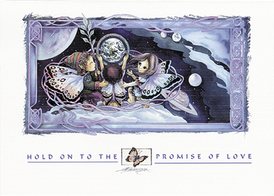 Hold On To The Promise Of Love - Art Card